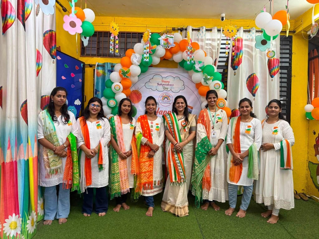 Independence Day Celebration with Teachers and Staff