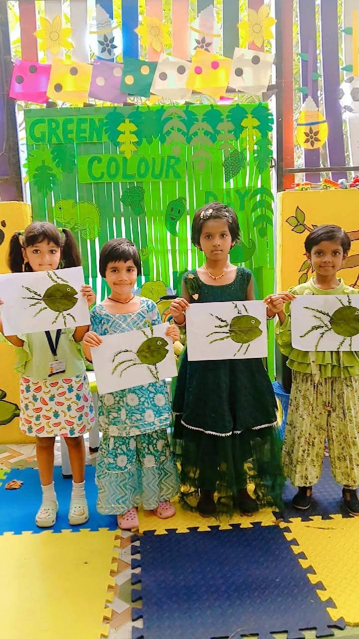 Children Leaf Artwork