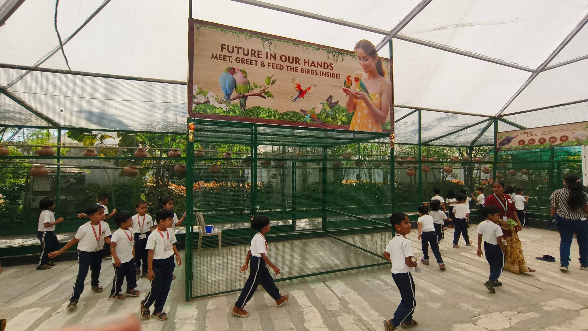 Educational Visit to Bird Aviary